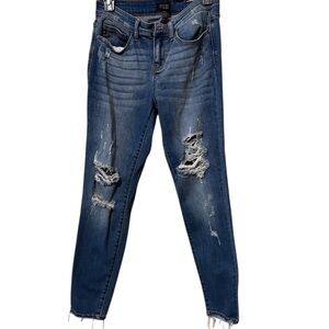 Judy Blue Distressed Blue Jeans